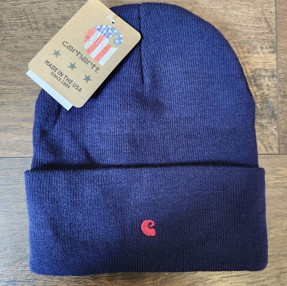 Carhartt Accessories Navy Blue Carhartt Beanie Poshmark